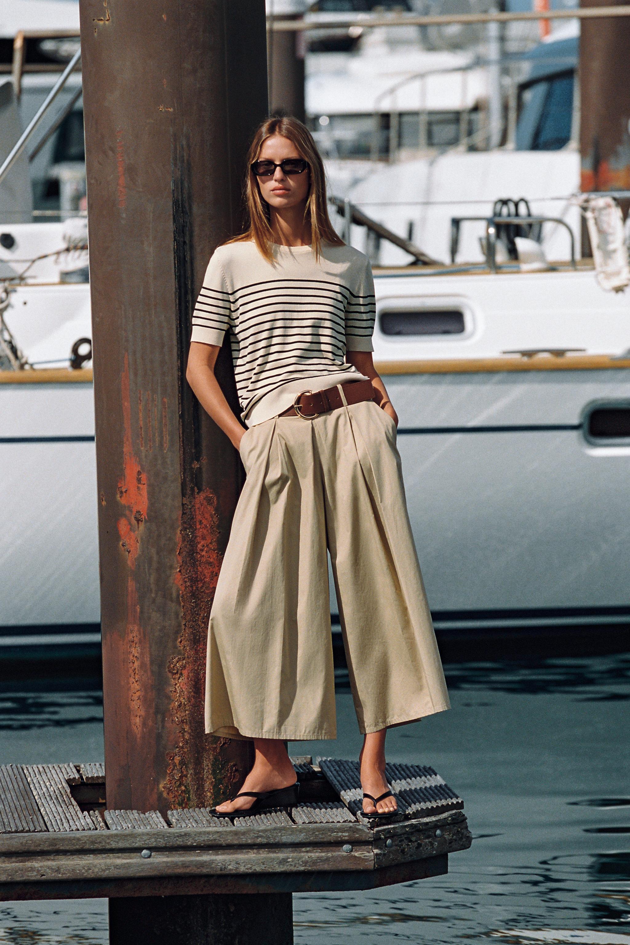 BELTED CULOTTES